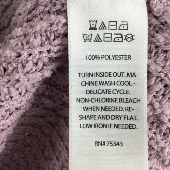 Rachel Zoe Lavender Open-Front Cardigan - Picture 6 of 7